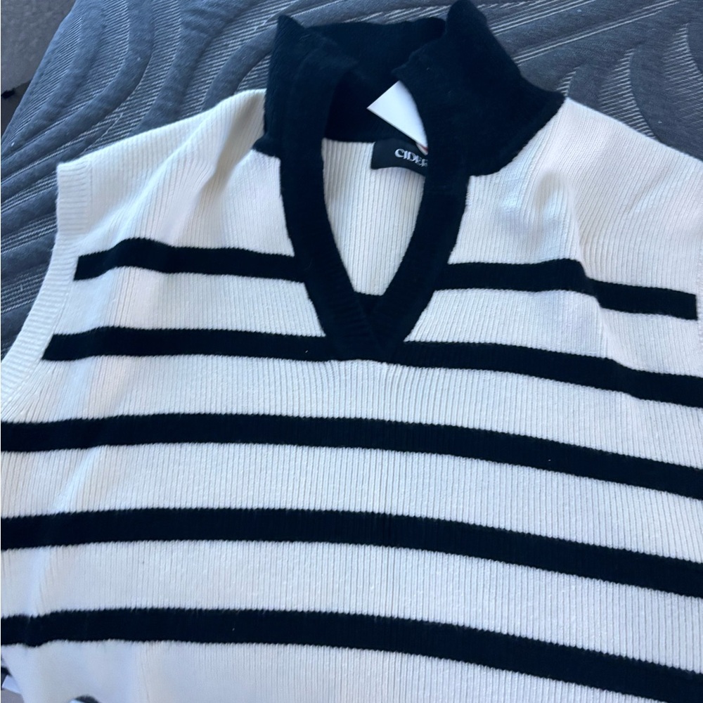 stripped sweater